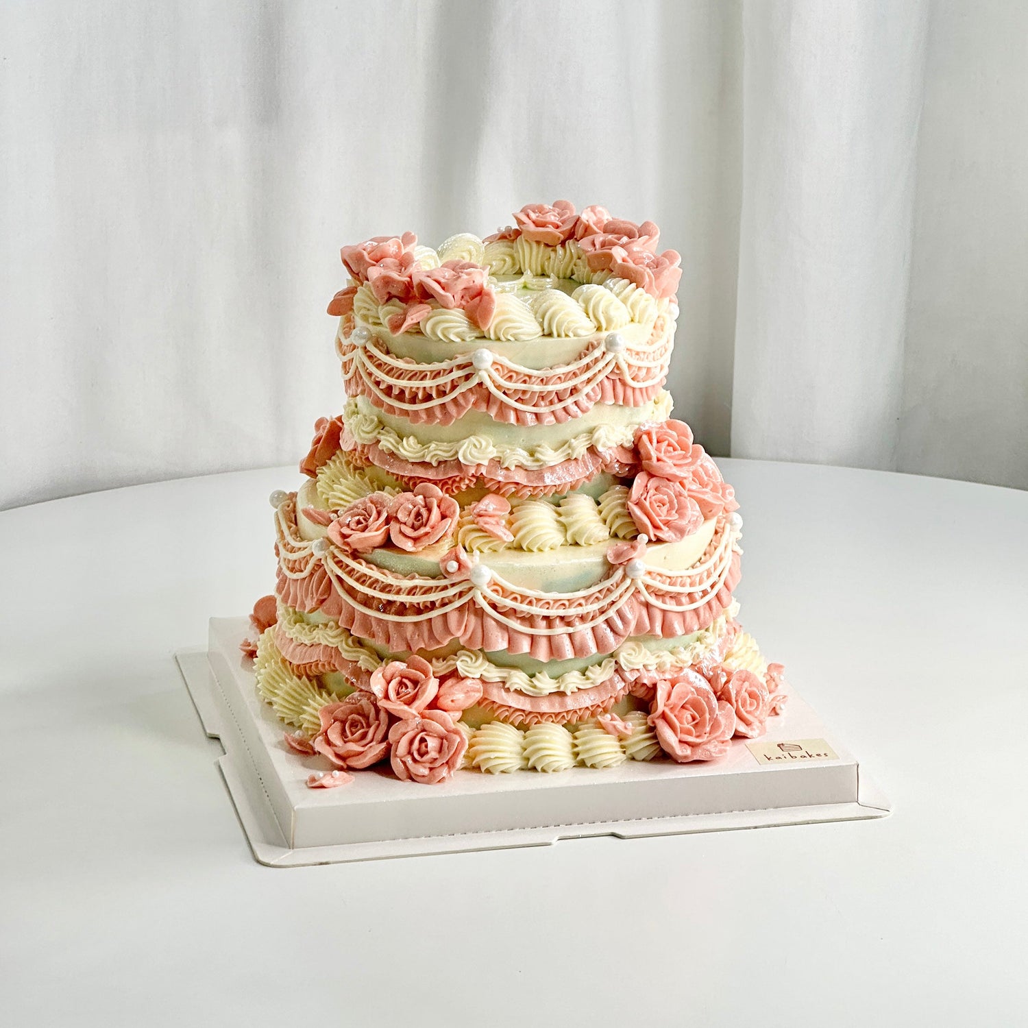 Custom Two-Tier Kaibakes Cake