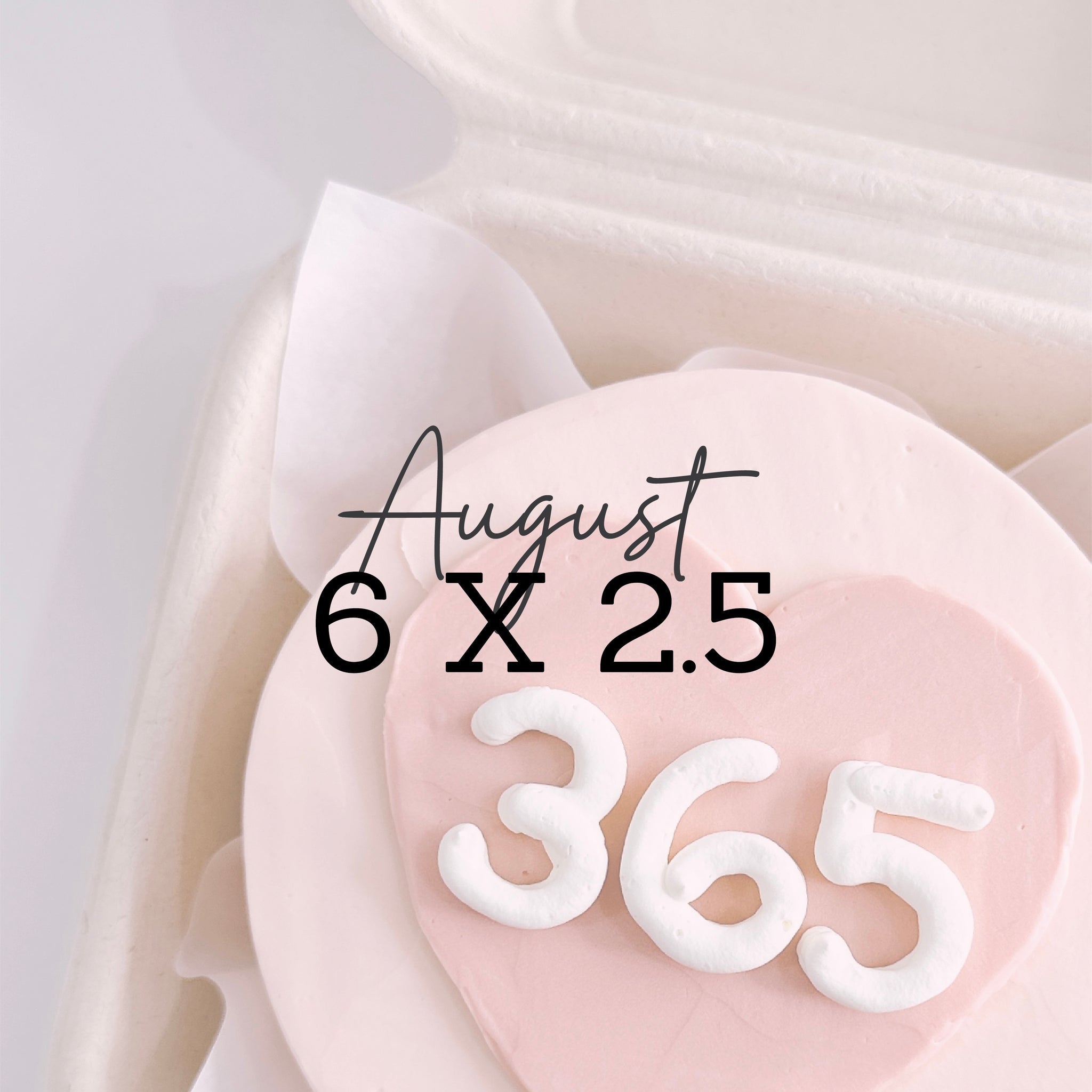 6 X 2.5  Kaibakes Cake (AUGUST 2024)