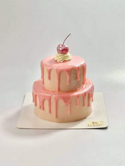 Mini Tiered Valentine's Cake