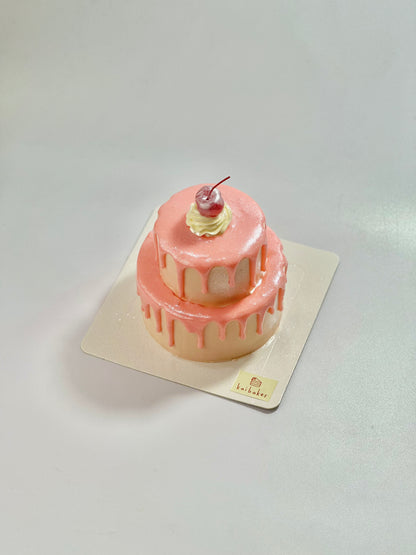 Mini Tiered Valentine's Cake