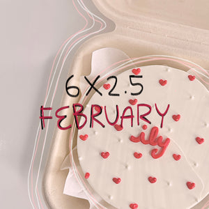 6 X 2.5 Kaibakes Cake (FEBRUARY 2024)