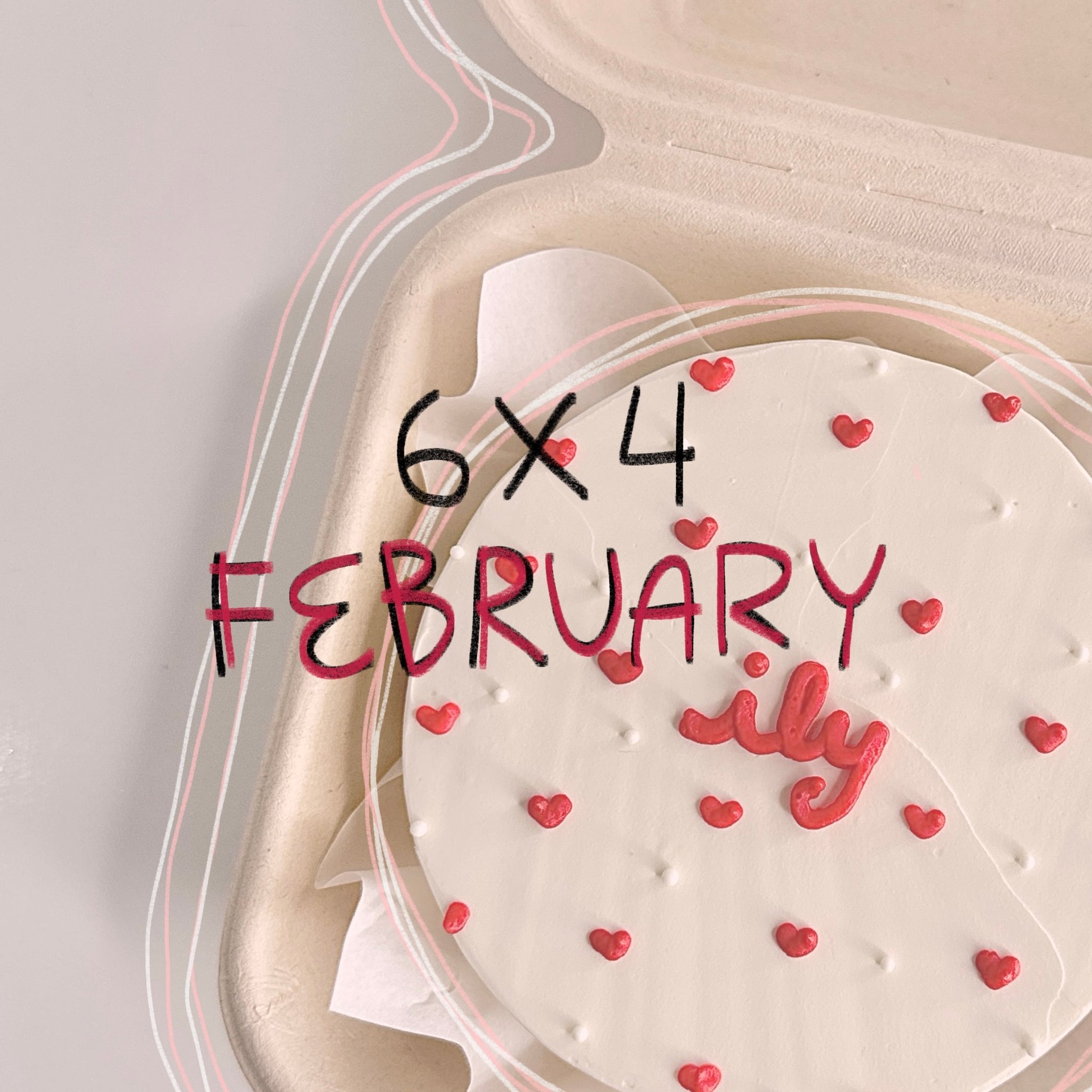 6 X 4 Kaibakes Cake (FEBRUARY 2024)