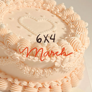 6 X 4 Kaibakes Cake (MARCH 2024)