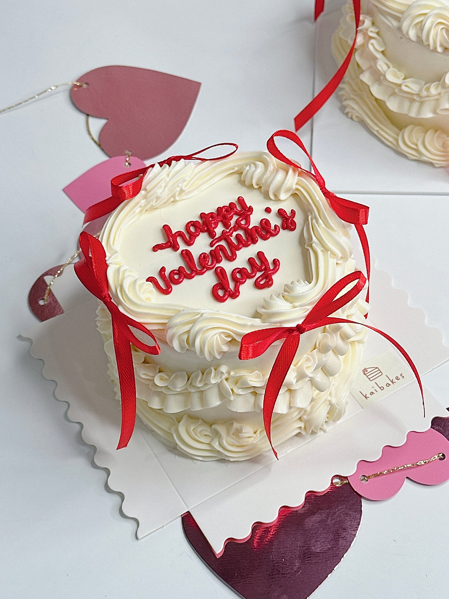 Mini Kaibakes Valentine's Vintage Cake