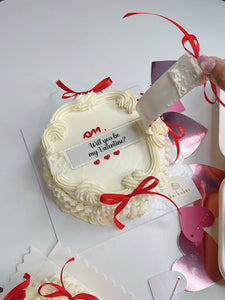 6" Kaibakes Valentine's Vintage Cake