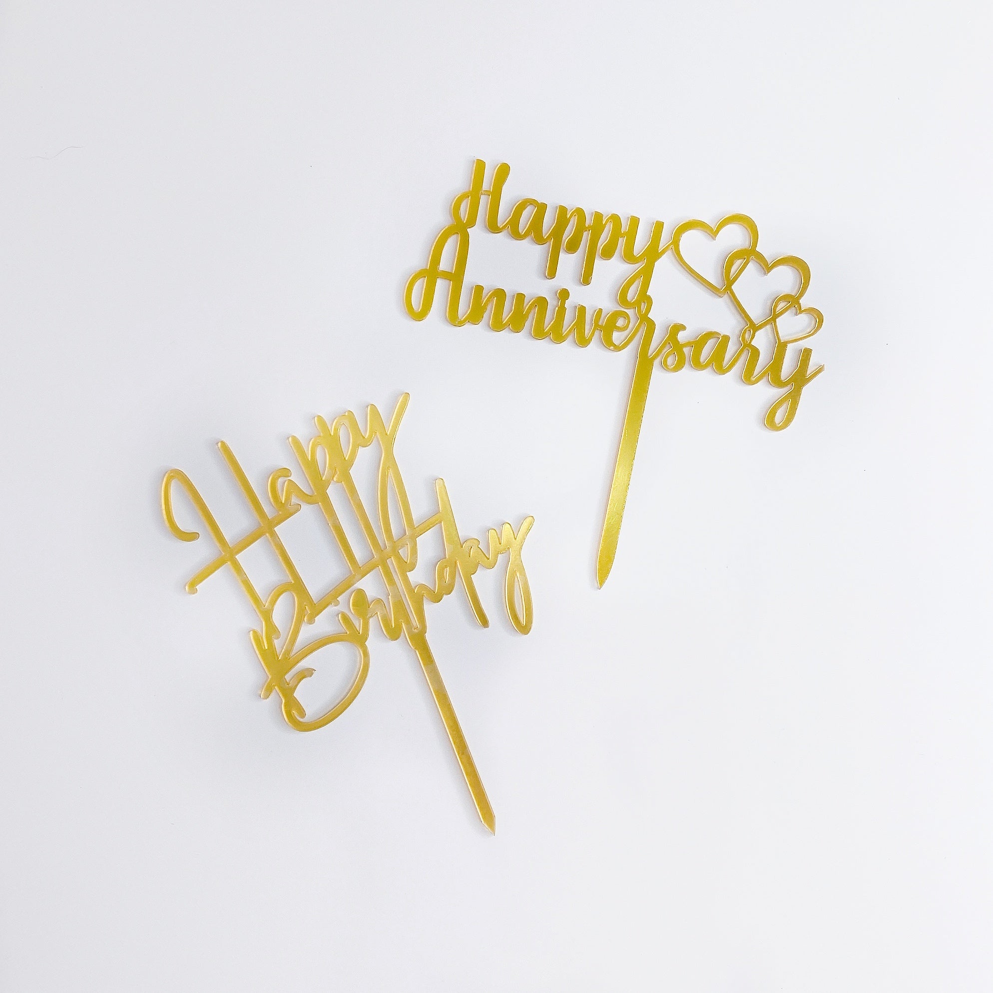 Message Cake Toppers